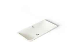 Kohler Iron Plains 30'' rectangular drop-in/undermount bathroom sink - Biscuit - image 1