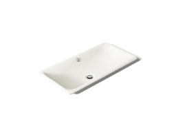 Kohler Iron Plains 30'' rectangular drop-in/undermount/vessel bathroom sink with Biscuit painted underside - image 1