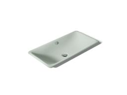 Kohler Iron Plains 30'' rectangular drop-in / undermount / vessel bathroom sink - Aspen Exterior With Aspen Interior - image 1