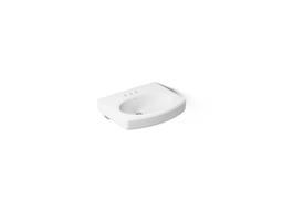 Kohler Pinoir 22'' oval wall-mount bathroom sink - White - image 1