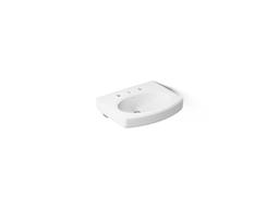 Kohler Pinoir 22'' oval wall-mount bathroom sink - White - image 1