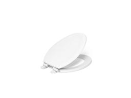 Kohler Stonewood Quiet-CloseE elongated toilet seat - White - image 1