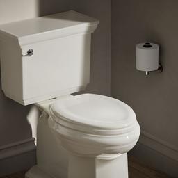 Kohler Stonewood Quiet-CloseE elongated toilet seat - Biscuit - image 2
