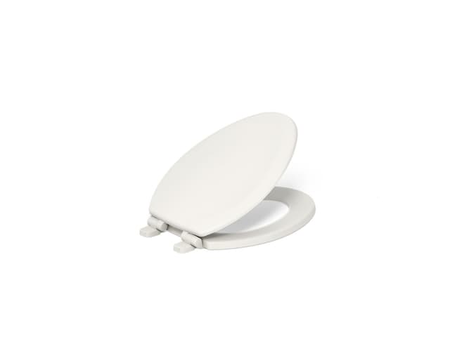 Kohler Stonewood Quiet-CloseE elongated toilet seat - Biscuit