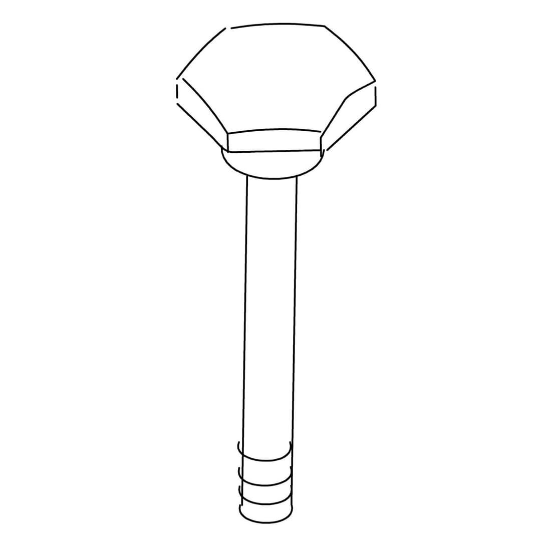 Kohler Genuine Parts LIFT ROD - French Gold by Kohler Genuine Parts