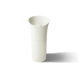 VeilE 16'' pedestal bathroom sink, no overflow - image 12