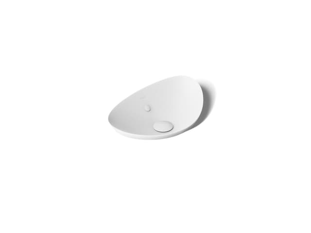 Kohler VeilE 21'' oval vessel bathroom sink - White