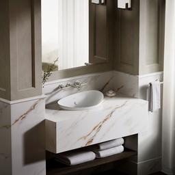 Kohler VeilE 21'' oval vessel bathroom sink - White - image 4