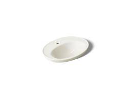 Kohler Serif 22-1/4'' oval drop-in bathroom sink - Biscuit - image 1