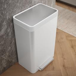 13-gallon stainless steel step trash can - image 7