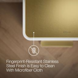 13-gallon stainless steel step trash can - image 8