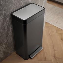 8-gallon loft stainless steel step trash can - image 6