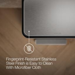 8-gallon loft stainless steel step trash can - image 7