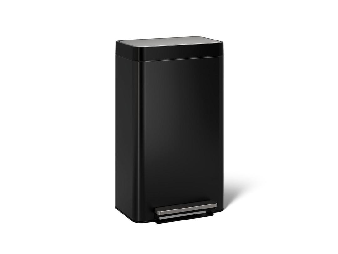 8-gallon loft stainless steel step trash can by Kohler