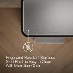 8-gallon loft stainless steel step trash can - image 7