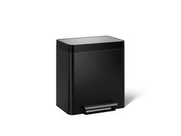 8-gallon stainless steel step trash can - image 1