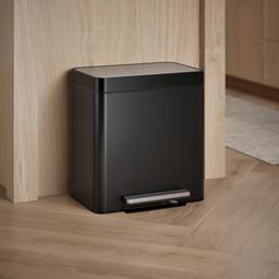 8-gallon stainless steel step trash can - image 2