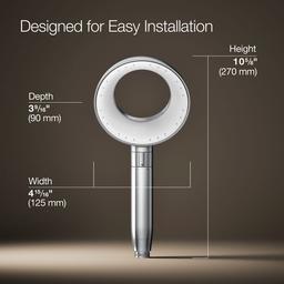 Kohler Statement VES Single-function handshower, 1.5 gpm - Polished Chrome - image 3