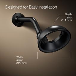 Kohler Statement VES Single-function showerhead, 1.5 gpm - Matte Black - image 3