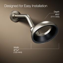 Kohler Statement VES Single-function showerhead, 1.5 gpm - Vibrant Brushed Nickel - image 3