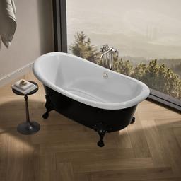 ArtifactsE 66-1/4'' x 32-1/2'' freestanding bath - White - image 2