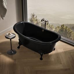 ArtifactsE 66-1/4'' x 32-1/2'' freestanding bath - Black - image 2