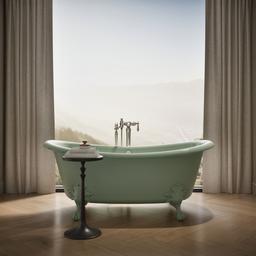 ArtifactsE 66-1/8'' x 32-1/2'' freestanding bath - Aspen Exterior With Aspen Interior - image 4