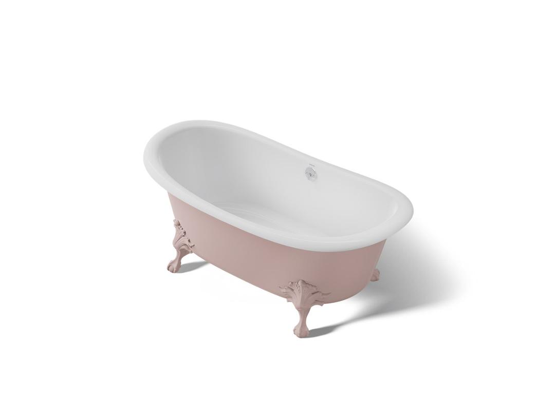 ArtifactsE 66-1/8'' x 32-1/2'' freestanding bath - 150th Peachblow by Kohler