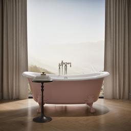ArtifactsE 66-1/8'' x 32-1/2'' freestanding bath - 150th Peachblow - image 4
