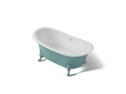 ArtifactsE 66-1/8'' x 32-1/2'' freestanding bath - 150th Spring Green - image 1