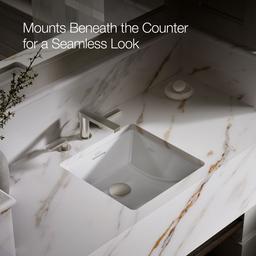 Brazn 16-1/4'' square undermount bathroom sink - image 5