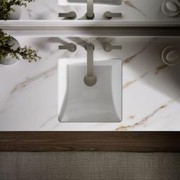 Brazn 16-1/4'' square undermount bathroom sink - image 10