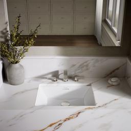 Brazn 21-1/4'' rectangular undermount bathroom sink - image 9