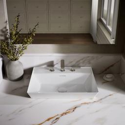 Brazn 23'' rectangular vessel bathroom sink - image 9