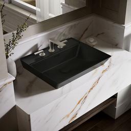 Brazn 23'' rectangular vessel bathroom sink - image 2