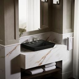 Brazn 23'' rectangular vessel bathroom sink - image 4