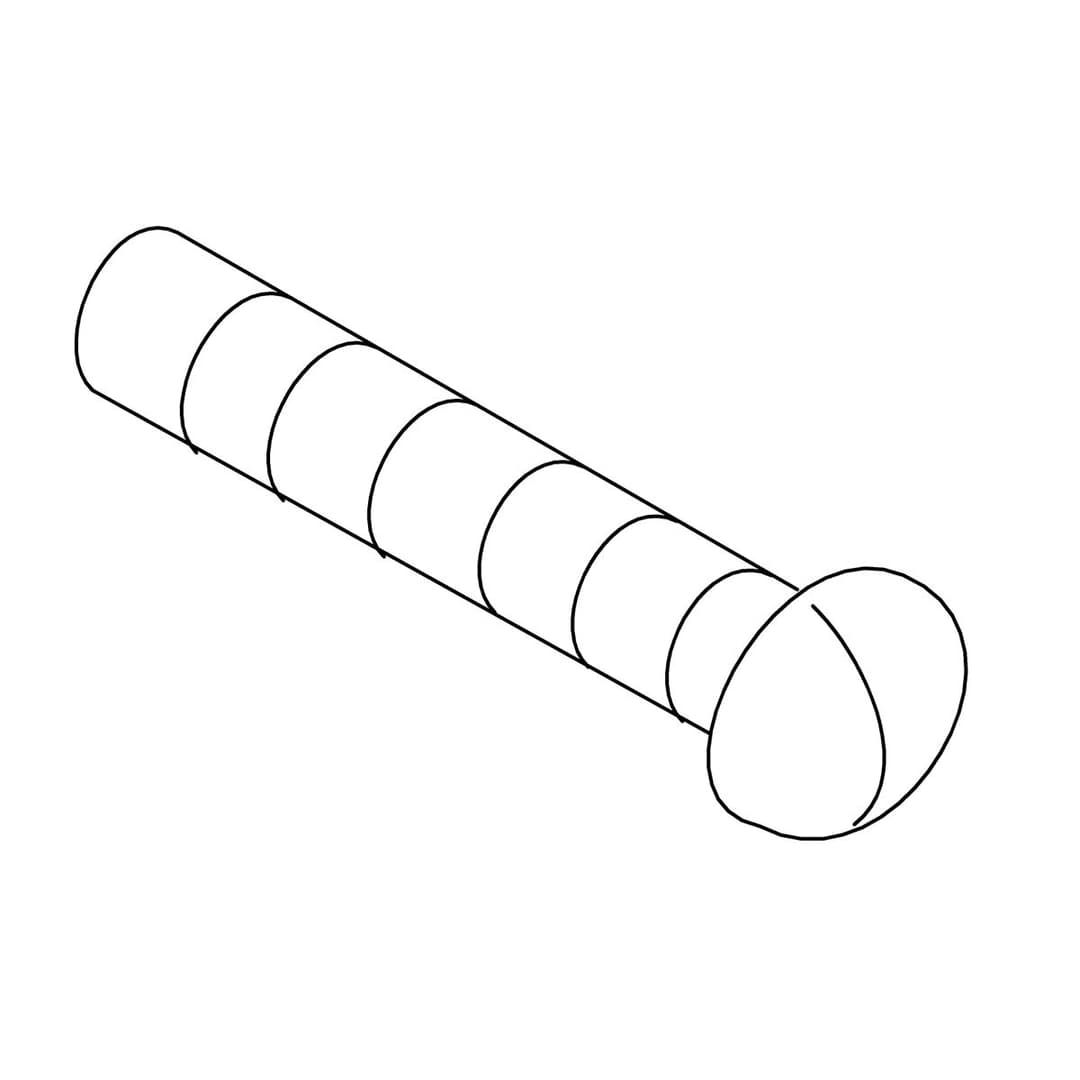 Screw 8-32 X 1 by Kohler Genuine Parts