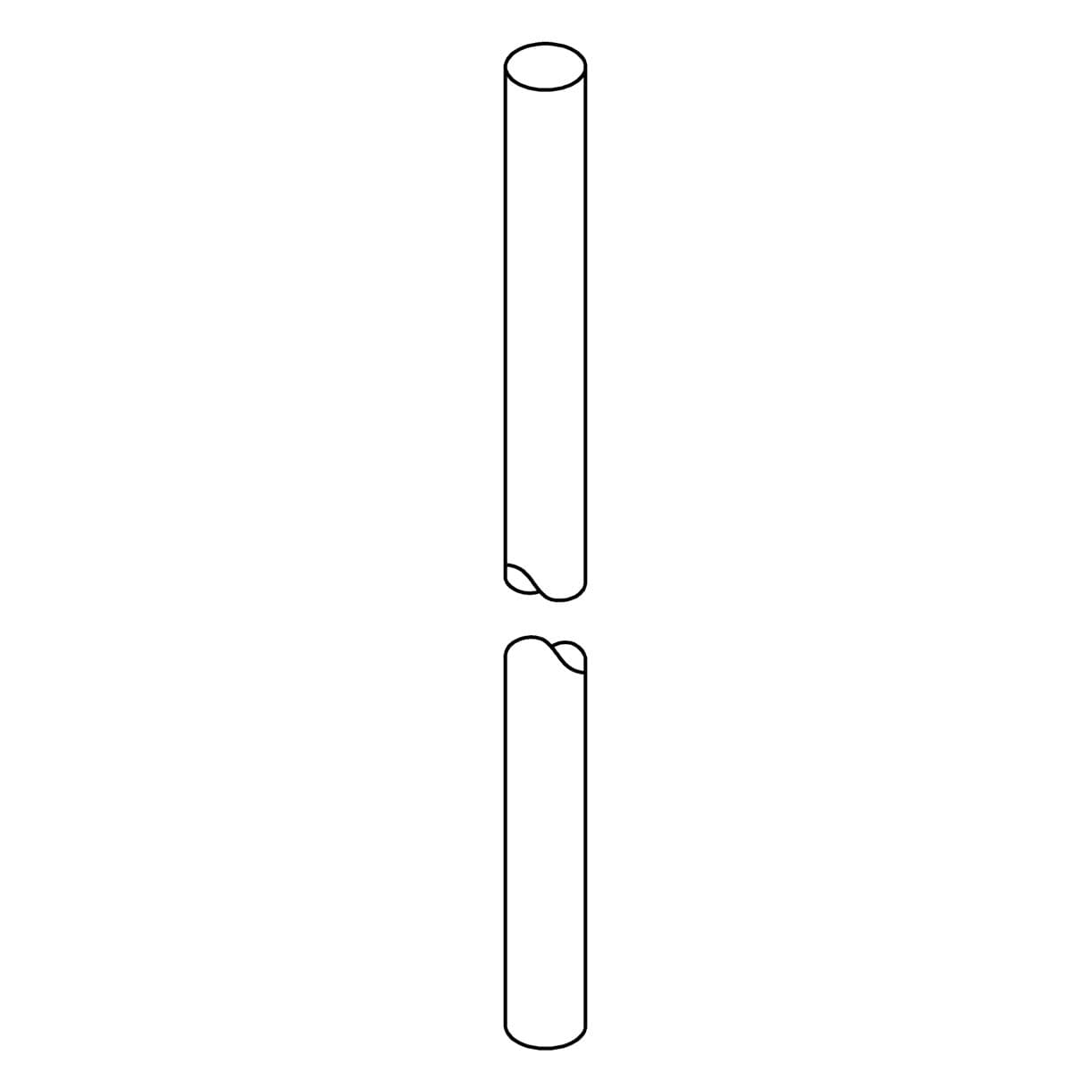Kohler Genuine Parts LIFT ROD, C Spout - Brushed Black Pvd by Kohler Genuine Parts