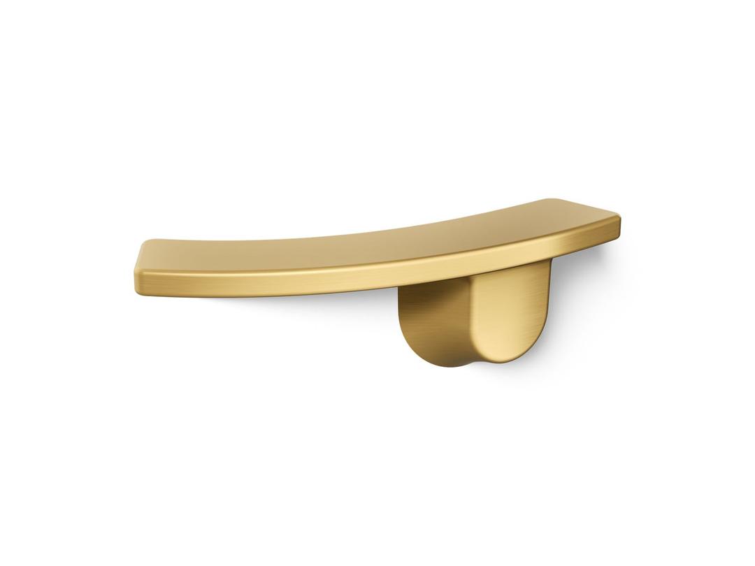 Betello Left-hand trip lever - Vibrant Brushed Moderne Brass by Kohler