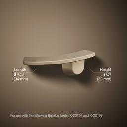 Betello Left-hand trip lever - Vibrant Brushed Bronze - image 4