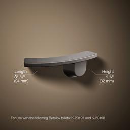 Betello Left-hand trip lever - Vibrant Titanium - image 4