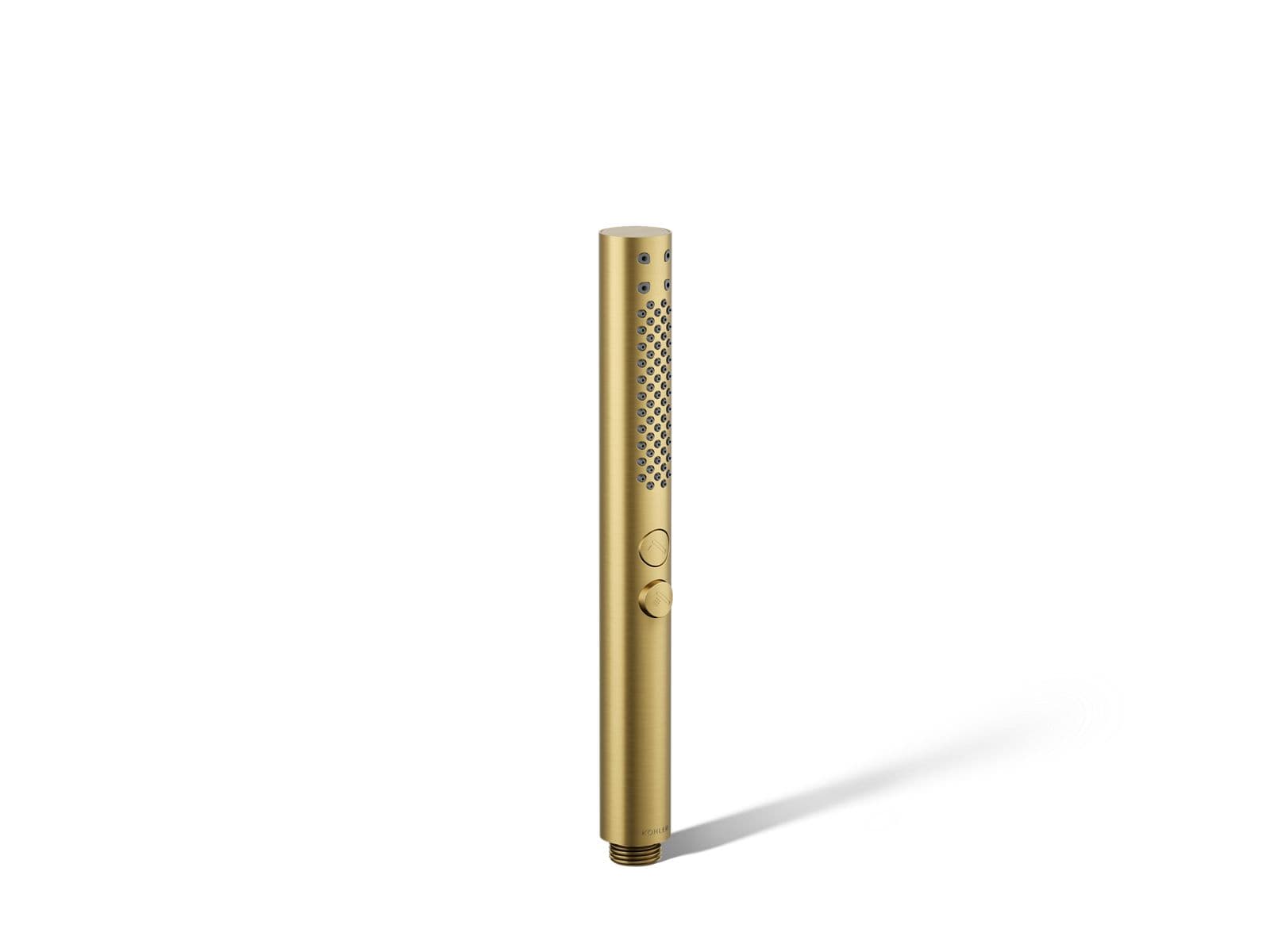 Kohler Shift+ Round two-function handshower, 2.5 gpm - Vibrant Brushed Moderne Brass by Kohler