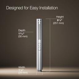 Kohler Shift+ Round two-function handshower, 2.5 gpm - Polished Chrome - image 3