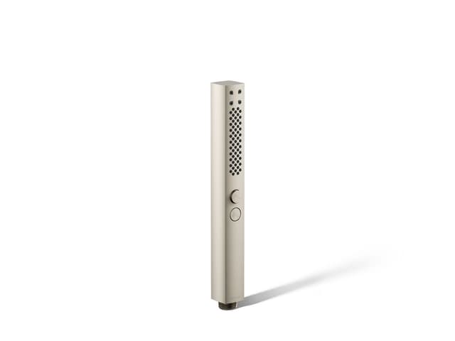 Kohler Shift+ Square two-function handshower, 1.75 gpm - Vibrant Brushed Nickel