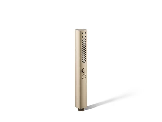 Kohler Shift+ Square two-function handshower, 1.75 gpm - Vibrant Brushed Bronze