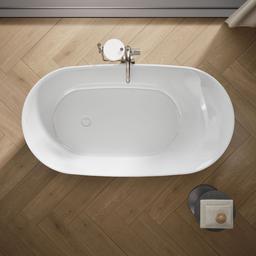 Brazn 66'' x 35'' freestanding bath - image 6