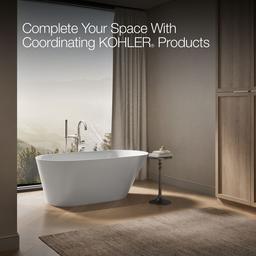 Brazn 66'' x 35'' freestanding bath - image 5