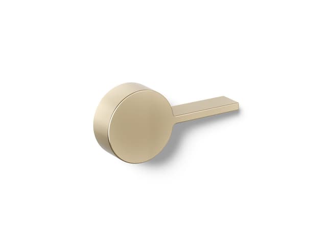 Kohler Reach Left-hand trip lever - Vibrant French Gold
