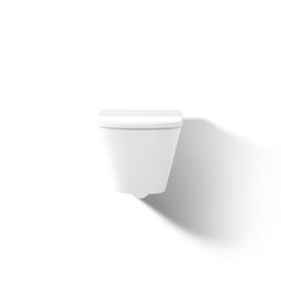 Brazn Wall-hung round-front toilet, dual-flush - image 7