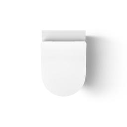 Brazn Wall-hung round-front toilet, dual-flush - image 6